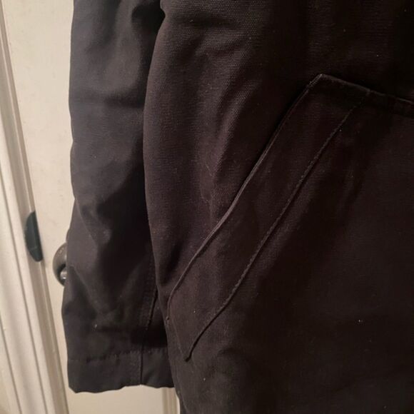 WALLS Workwear Mens Lined Heavy WorkWear Jacket Work Size Large Black - Picture 5 of 15